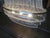 1990s Mid-Century Modern Glass Bead and drops Chandelier Large Satin Nickel Frame For Sale - Image 9 of 18