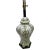 Ceramic Vintage Hollywood Regency Ceramic Ginger Jar Table Lamp With Bamboo Design For Sale - Image 7 of 9