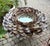 Monumental Coastal Oyster Shell Round Mirror For Sale - Image 9 of 9