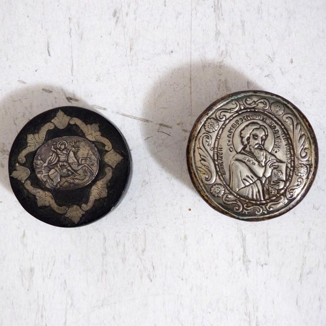 19th Century Silver and Lacquer Box For Sale - Image 10 of 10