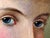 Textile 19th Century Oil Portrait Young Lady Dated 1870, English School, Gilt Frame in the Manner of George Goodwin Kilburne For Sale - Image 7 of 11