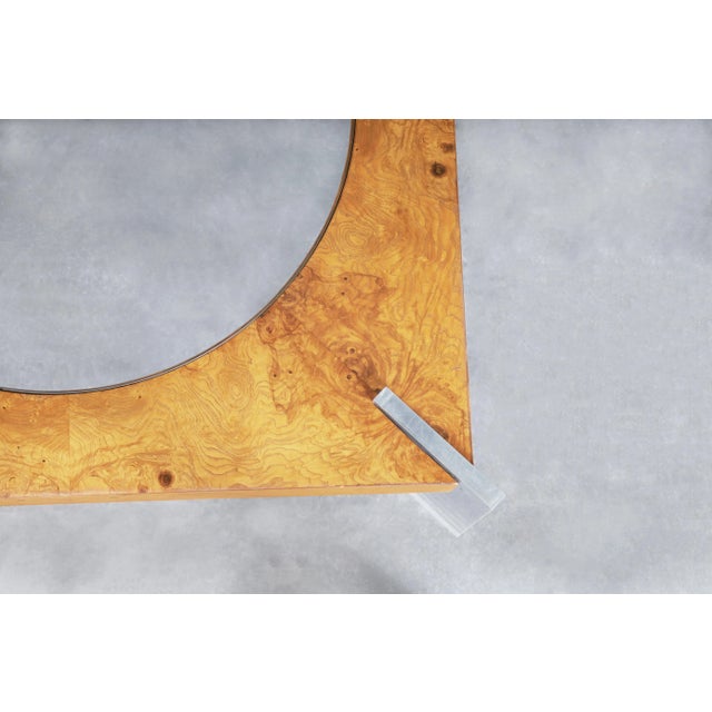 Mid-Century Modern Burl Wood and Lucite Coffee Table by Vladimir Kagan For Sale - Image 12 of 12