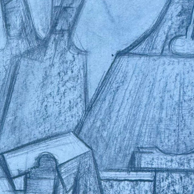 1980s Vintage Subirachs Santa Cena 1987 Sagrada Familia Barcelona Original Print, Framed For Sale - Image 5 of 12