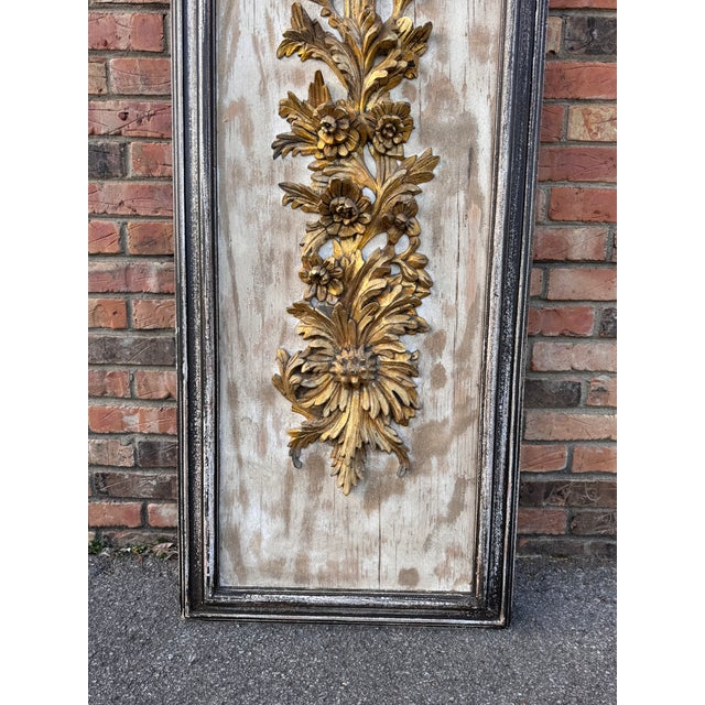 Antique Italian Carved Wall Panel For Sale In Nashville - Image 6 of 8