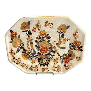 Hand Decorated Oriental Ceramic Platter