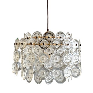 Pendant Lamp with Acrylic Glass Panels, 1970s For Sale