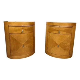 1990s Pair of Baker Side Tables by Michael Vanderbyl, Archetype Collection For Sale