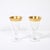 Set of 6 Mid-Century Modernist Gilt Rimmed Wine Glasses by Dorothy Thorpe For Sale In New York - Image 6 of 14
