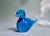 F M Konstglas Solid Blue Art Glass Bird, C. 1970 For Sale - Image 9 of 17
