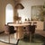 The Marlow Round Dining Table effortlessly blends classic charm with modern elegance. Finished in a warm natural wood,...