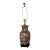 Late 20th Century Chinese Import Satsuma Style Gold Table Lamp For Sale