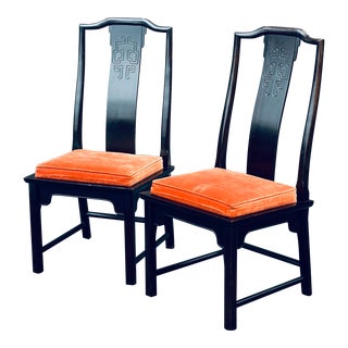 Century Furniture Chin Hua Collection Raymond Sabota Side Chairs (A) - a Pair For Sale