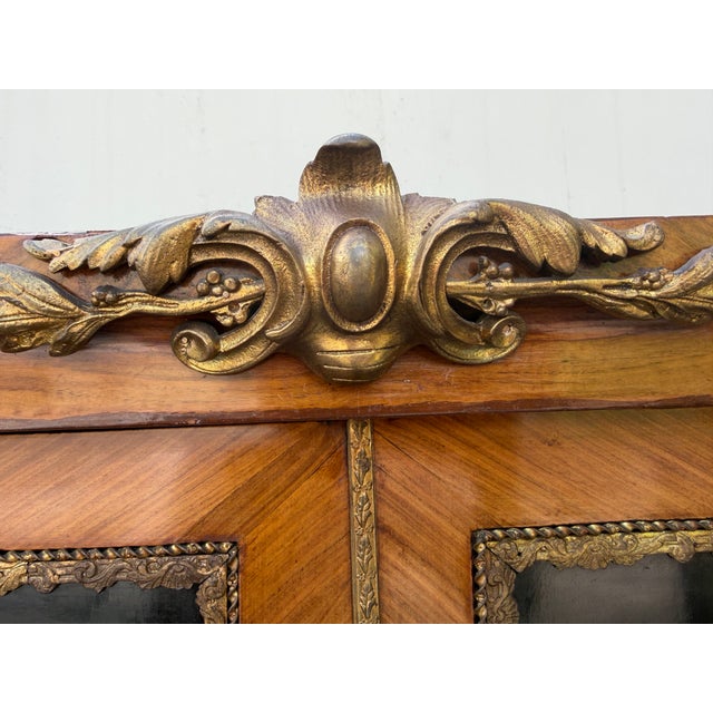 A Late 18th Century Dutch Mahogany and Floral Marquetry Cabinet on Stand, For Sale - Image 11 of 18