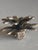 Silver Sterling Silver Floral Earrings by S. Christian Fogh (Denmark) For Sale - Image 8 of 8
