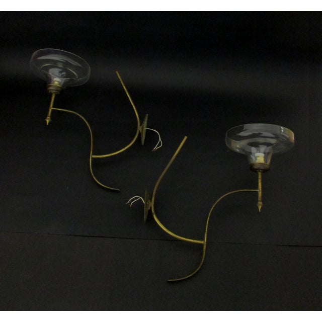 Italian Wall Lamps by Gio Ponti, 1940s, Set of 2, in Very Good conditions. Designed 1920 to 1949 Up to 250V (Europe/UK...
