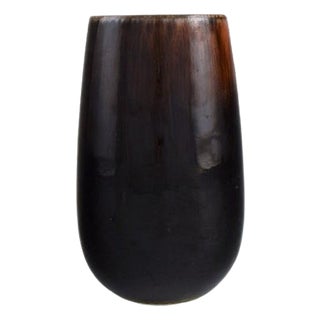 Vase in Glazed Ceramic by Carl Harry Stålhane for Rörstrand For Sale