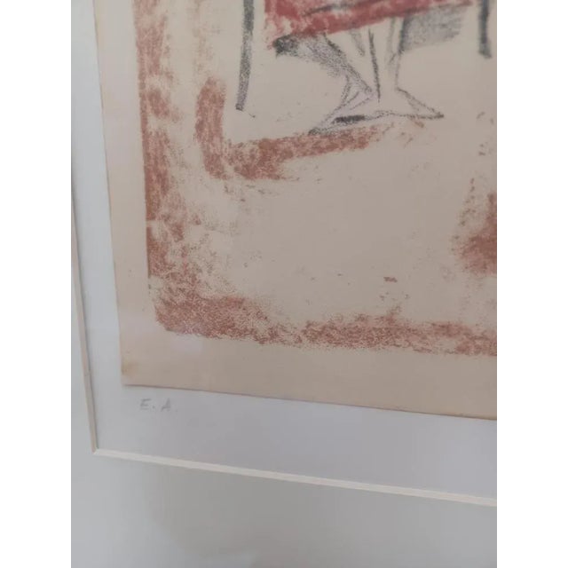 Massimo Campigli, Deux Femmes Assises, 1965, Lithograph For Sale - Image 3 of 6