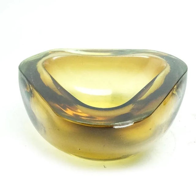 Italian Bowl in Murano Glass by Galliano Ferro for Mandruzzato, 1950s For Sale - Image 4 of 7