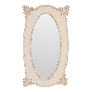 Early 20th Century French Style Rococo Beveled Wall Mirror For Sale
