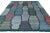 Contemporary Multi-Color Kilim Handmade Geometric Wool Rug For Sale In New York - Image 6 of 9