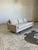 Wood Mid Century Modern Convertible Sleeper Sofa, Newly Upholstered For Sale - Image 7 of 7
