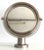 Swivel nickel-plated brass table mirror designed by Sergio Mazza for Artemide in 1960 circa. with Original patina, please...