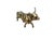 Stock Market Bull Figurine in Brass For Sale - Image 6 of 11