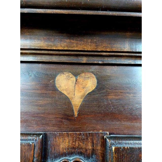 Louis XV Style Bookcase in Walnut and Oak and Beech For Sale - Image 5 of 9