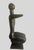 Ebony Mid-Century Solid Bronze Figurative Sculpture (14.5” High) For Sale - Image 8 of 13