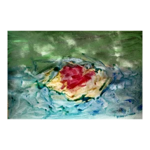Nobuyoshi Araki, Untitled, Painted Photograph, Landscape Nobuyoshi Araki