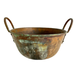 French Copper Chocolate or Candy Kettle / Pot