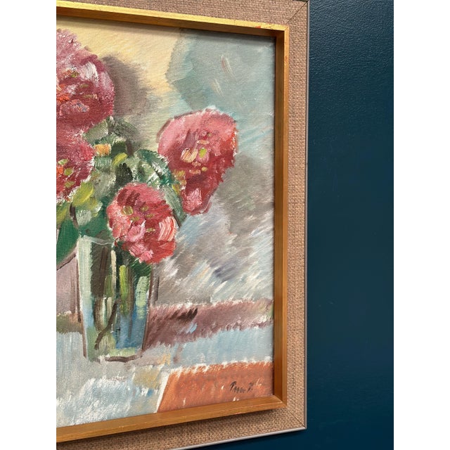 Mid-Century Modern Ture Peterson, Bloomer, 1960s, Oil on Canvas For Sale - Image 3 of 17