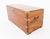 A handsome camphor wood military campaign trunk featuring impressive brass strapwork and sturdy carrying handles Circa...
