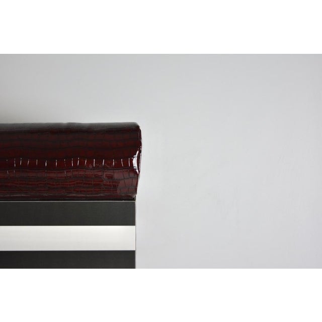 Metal Ettore Armchair by Studio Greca For Sale - Image 7 of 16