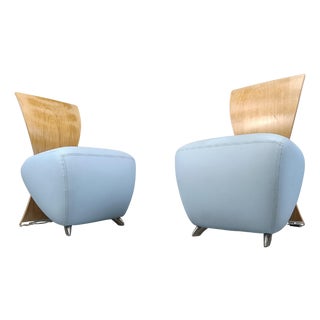 Bobo Lounge Chairs by Dietmar Scharping for Dauphin, 2000s, Set of 2 For Sale