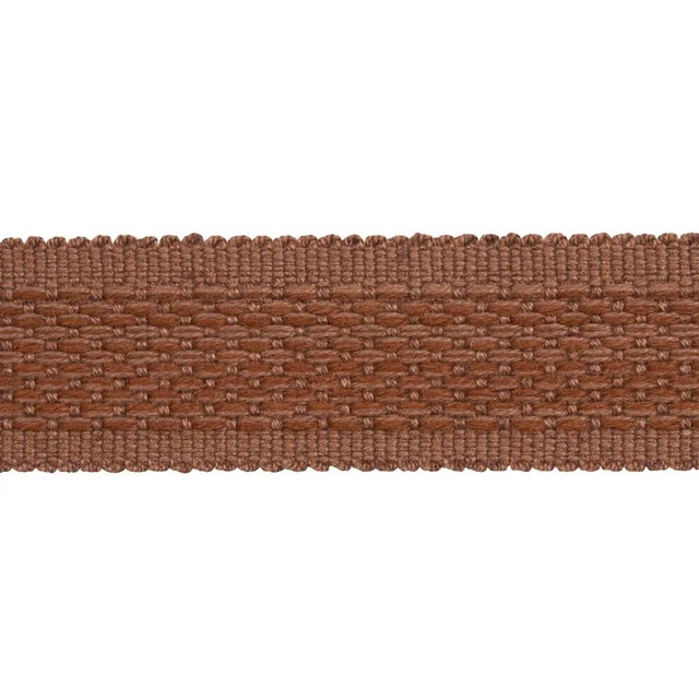 Schumacher Cardiff Tape Medium in Brown For Sale