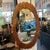 Solid Wood Oval Mirror For Sale - Image 11 of 11