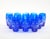 Val Saint Lambert Cobalt Blue Tableware Crystal Water, Service for 12 People For Sale - Image 13 of 13
