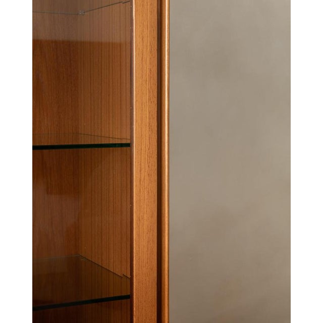 Mid-Century Teak Arched Display Cabinet from Brinkmann, 1980s For Sale - Image 15 of 18