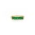 Contemporary Solid Gold Emerald Half Square Eternity Band Ring Size 6 For Sale - Image 3 of 11