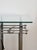 Postmodern Postmodern Glass Side Table, 1990s For Sale - Image 3 of 8