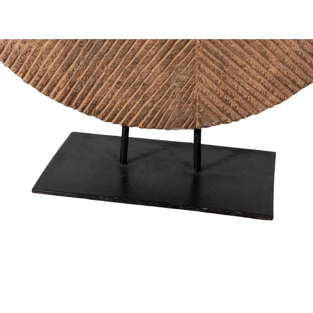 Late 19th Century Antique Wheel on Stand III For Sale - Image 5 of 5