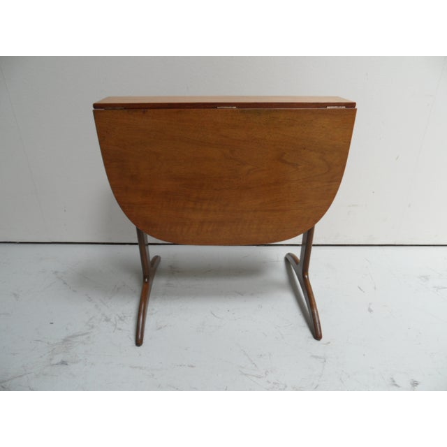 Mid-Century Modern Mid-Century Drop-Ear Side Table, 1950s For Sale - Image 3 of 11