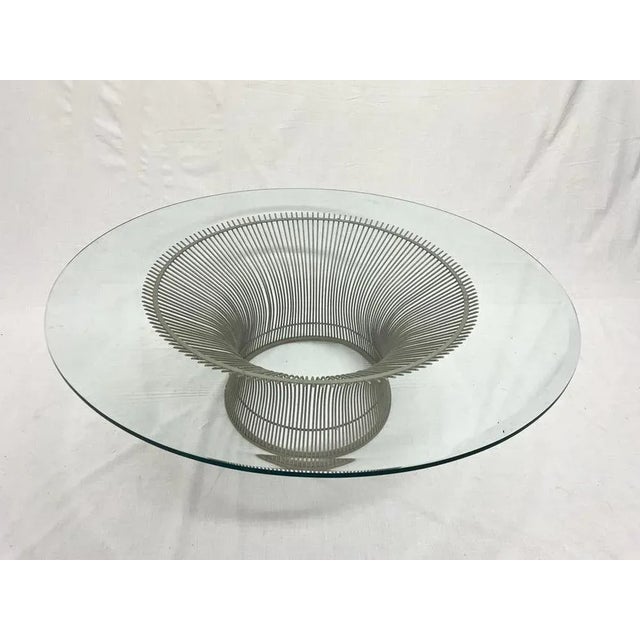 Modern Low Table by Warren Platner for Knoll, 1970s For Sale - Image 3 of 11