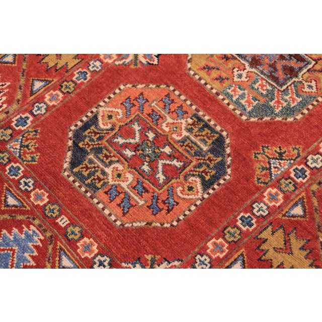 Shabby Chic Ziegler Rust/Rust Wool Runner Rug- 2'8'' X 6'6'' For Sale - Image 4 of 10