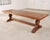 Country French Provincial Oak Farmhouse Trestle Dining Table 10 Ft For Sale - Image 10 of 18