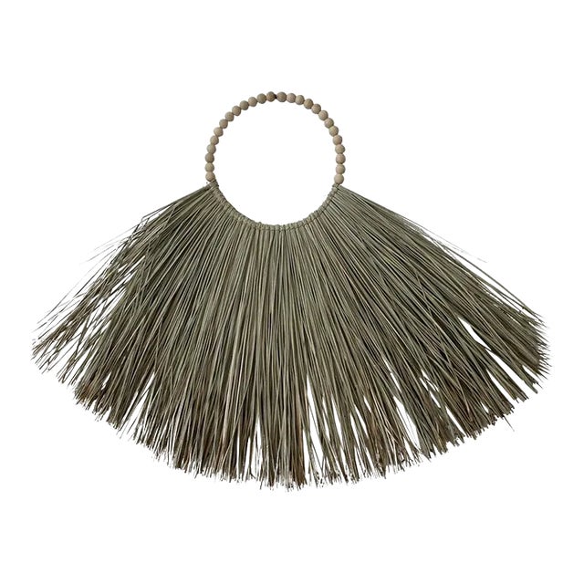 Contemporary Natural Straw Wall Decor For Sale