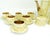 Goldenrod Art Deco Milo Coffee Set from Karolina, Poland, 1960s, Set of 15 For Sale - Image 8 of 15