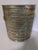Hollywood Regency Gold Metal Filigree Wastebasket Sea Shell Feet For Sale - Image 10 of 10