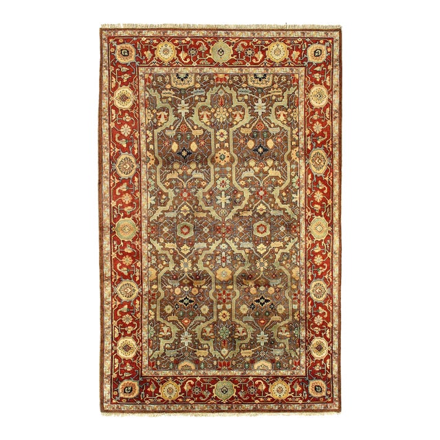Fine Hand Knotted Ralph Lauren Design For Sale